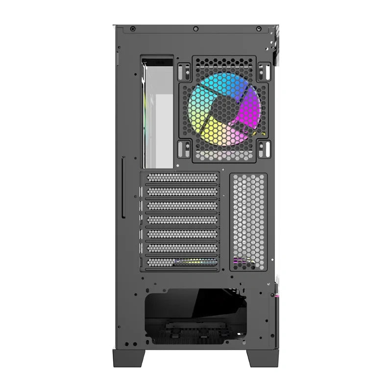 Computer case DarkFlash K430 + 6 fans (black)