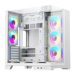 Computer case DarkFlash TH285 PLUS + 8 fans (white)