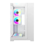 Computer case DarkFlash TH285 PLUS + 8 fans (white)