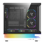 DarkFlash F1 ATX  Computer Case + 6 Fans (White)