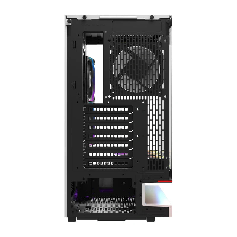 DarkFlash F1 ATX  Computer Case + 6 Fans (White)