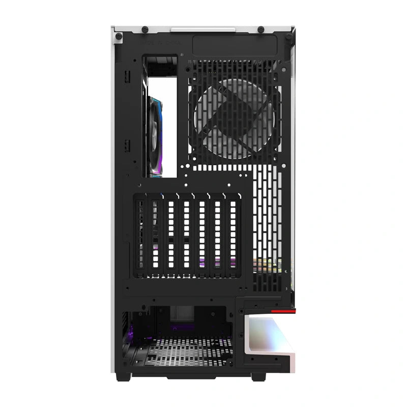 DarkFlash F1 ATX  Computer Case + 6 Fans (White)