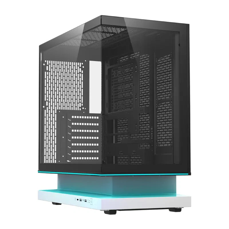 DarkFlash F1 ATX  Computer Case + 6 Fans (White)