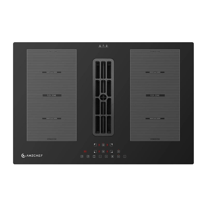 Induction cooktop with hood AMZCHEF CE-SK-72