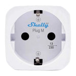 Shelly Plug M Gen3 Wi-Fi Smart Outlet (White)