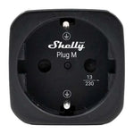Shelly Plug M Gen3 Smart Outlet (Black)
