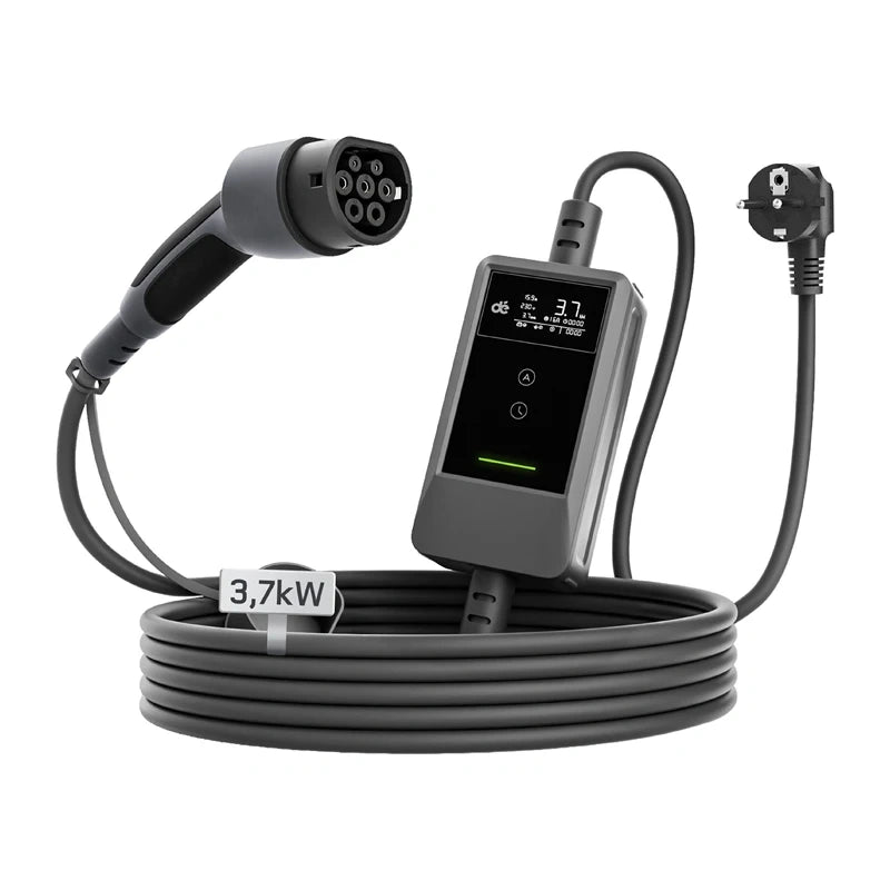 Portable EV charger dé 3kW with 7m cable