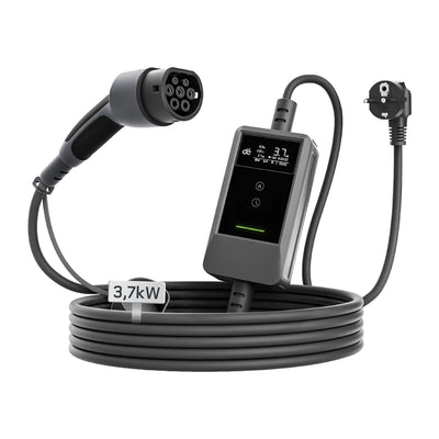 Portable EV charger dé 3kW 10m cable