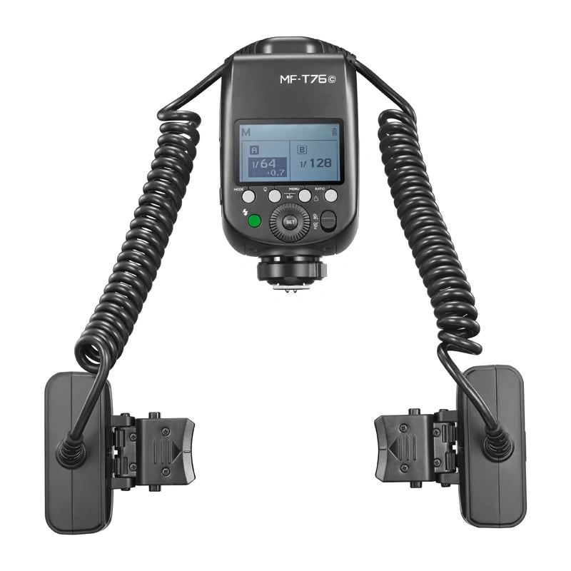 Dual-head macro flash GODOX MF-T76 for Nikon