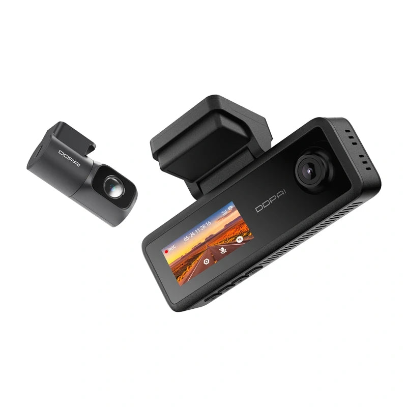 Dash Cam DDPAI N4T Pro Wi-Fi 4K + 1080p + 1080p