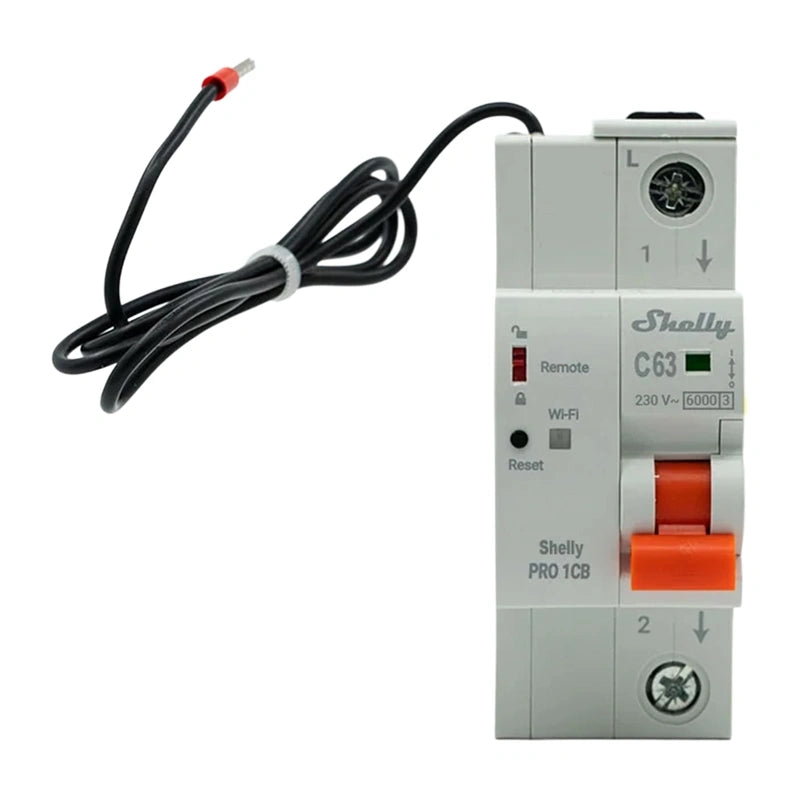 Miniature Circuit Breaker SHELLY Pro 1CB C63