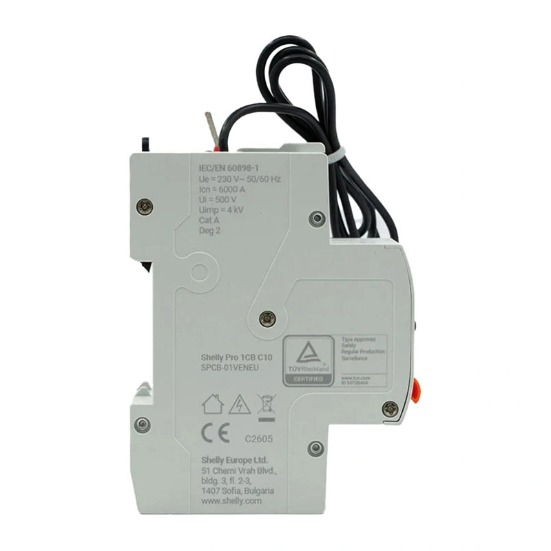 Miniature Circuit Breaker SHELLY Pro 1CB C10