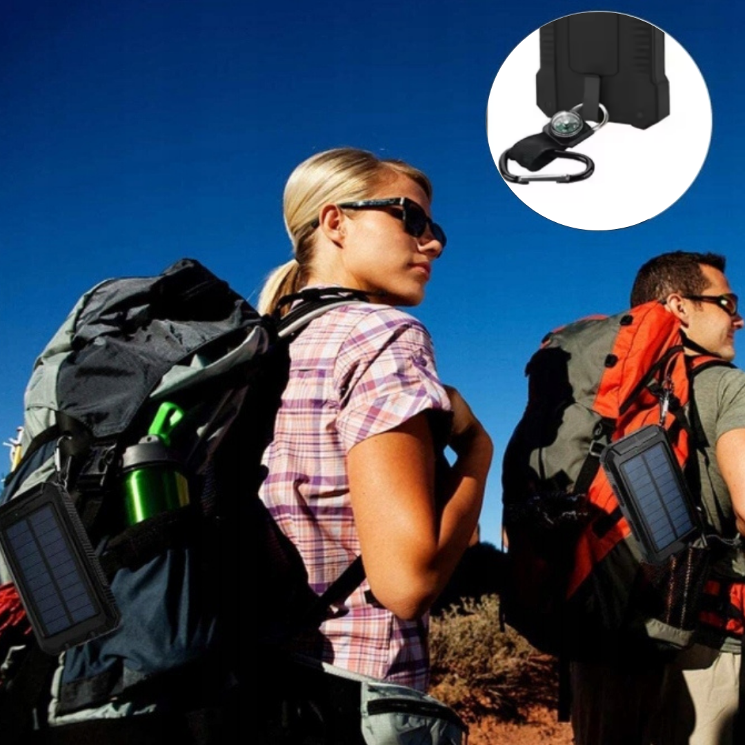 SOLAR POWERBANK Compass – 8 000 mAh , SKU: 352