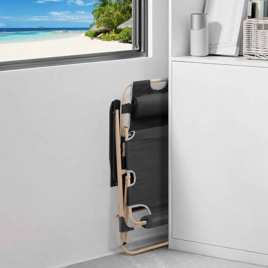 ADM Adjustable Reclining Outdoor Lounge Chair, SKU: 7081
