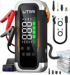 UTRAI 5-in-1 6000A Auto Starteris ar Kompresoru un Power Bank funkciju