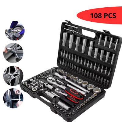 108 Pcs Socket Wrench Set, SKU: 7027