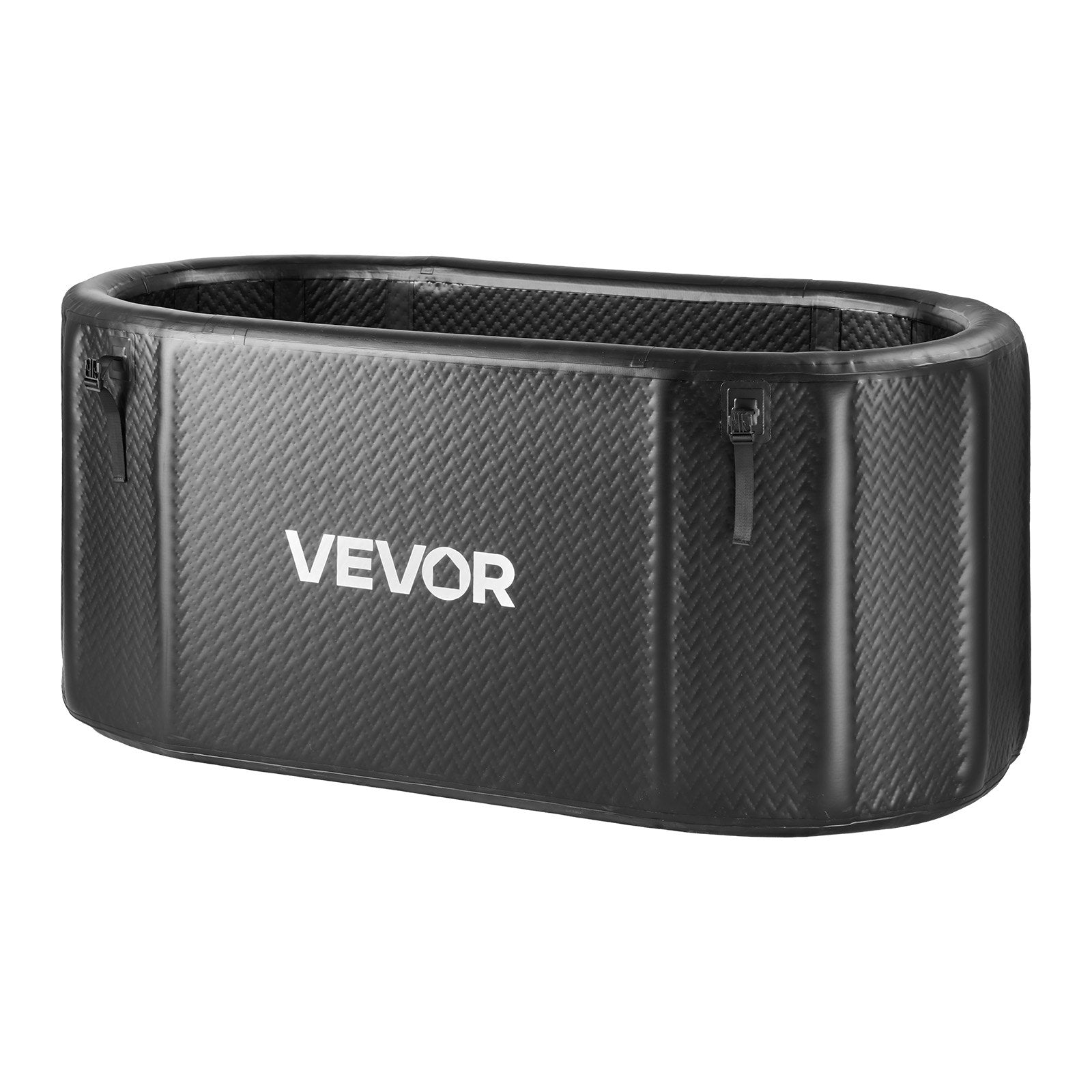 VEVOR Cold Plunge Tub, 817 L, Inflatable Ice Bath Tub Compatible with Water Chillers, Portable Cold Water Bathtub with Insulated Lid, for Athletes Recovery, 1500 x 800 x 760 mm (Chiller Not Included)
