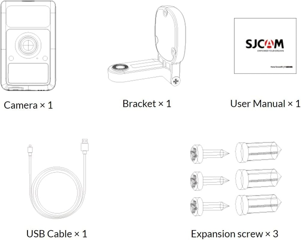SJCAM S1 White