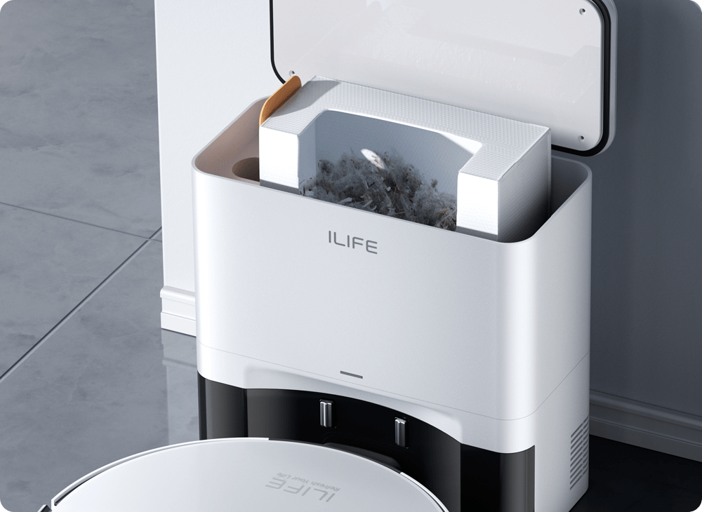 ILFE A30 PRO Robots putekļu sūcējs, mitrā un sausā tīrīšana. Jauda 5000PA. Darbības ilgums līdz 180min.