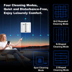 2026 Robot Window Vacuum Cleaner Liectroux S9,2 roller brusher,6-way water spray,10000PA Suction,Home Wall Glass Cleaning Robot