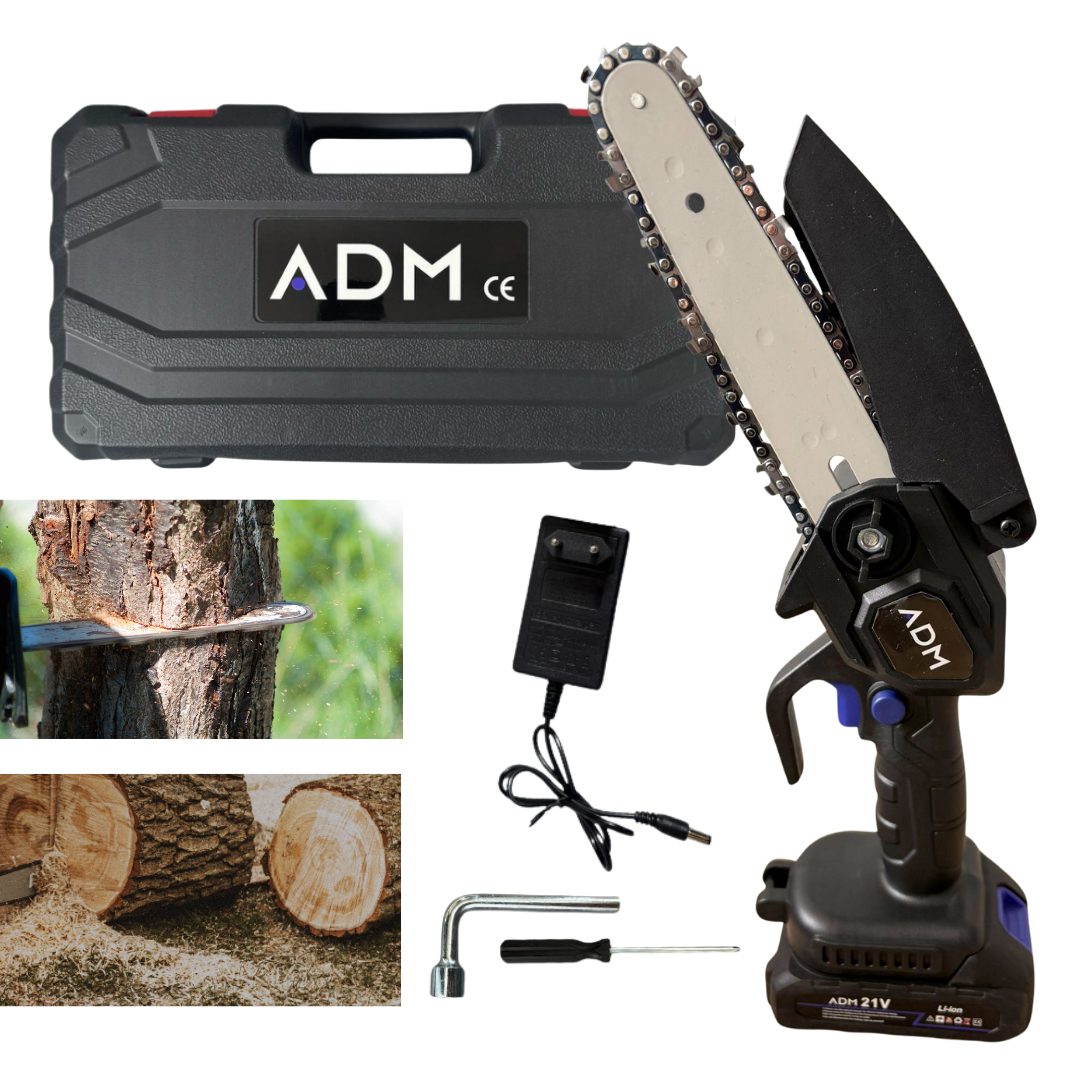 ADM CORDLESS MINI ELECTRIC SAW – BLUE & BLACK COLOURS, SKU: 368