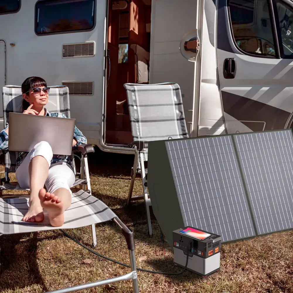 ALLPOWERS SP027 Portable Foldable Solar Panel 100W