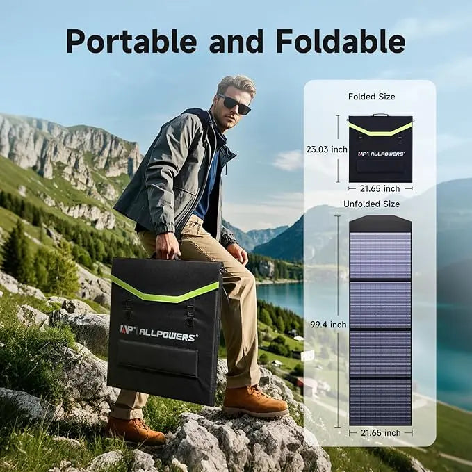 ALLPOWERS SP033 Portable Solar Panel 200W
