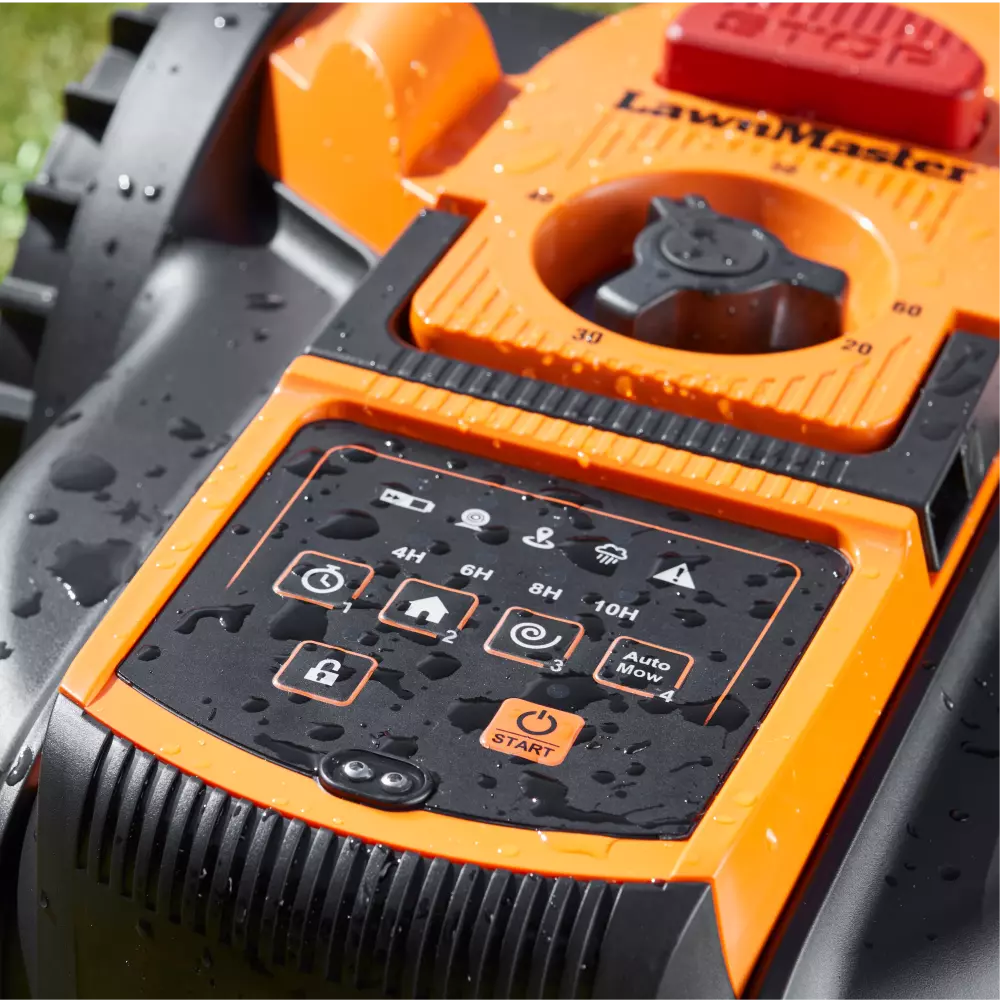 LawnMaster OcuMow® AMB16-400 | Auto Charging Vision Robot Lawn Mower