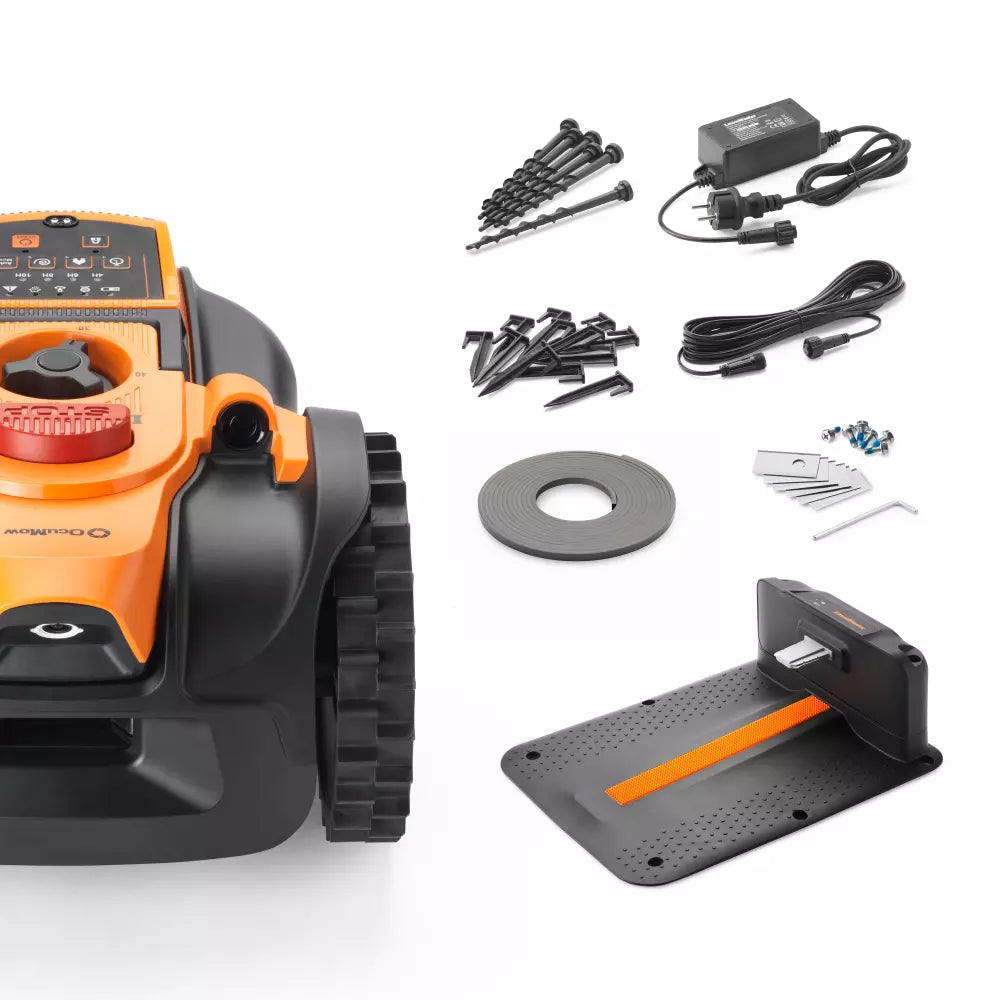LawnMaster OcuMow® AMB16-400 | Auto Charging Vision Robot Lawn Mower