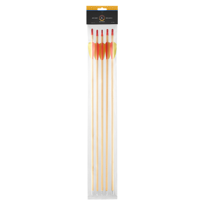 EK Archery Wooden Arrow Set for Bow