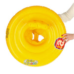 BESTWAY 32096 Piepūšamais riteņu sēdeklis oranžā krāsā