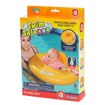 BESTWAY 32096 Piepūšamais riteņu sēdeklis oranžā krāsā