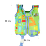 AQUASTAR Bērnu peldēšanas veste zaļa