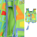 AQUASTAR Bērnu peldēšanas veste zaļa
