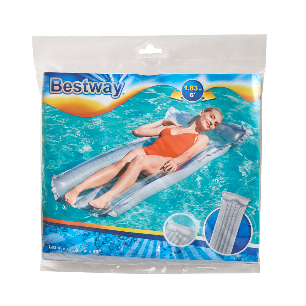 BESTWAY 44013 Piepūšamais peldēšanas matracis pelēks