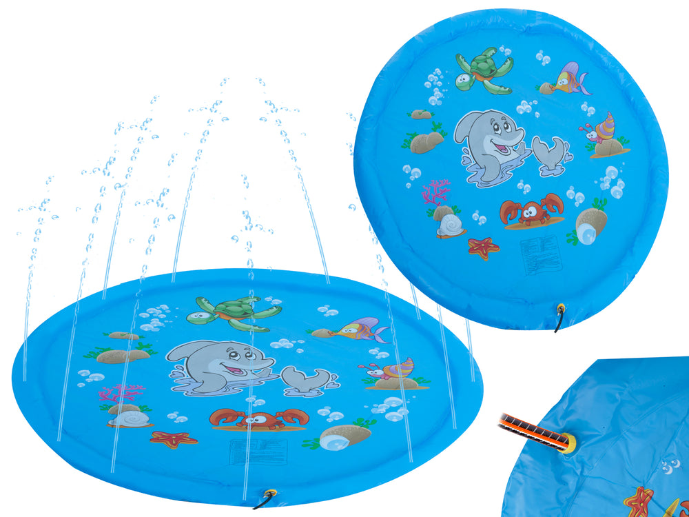 Ūdens smidzinātāja paklājs dārza strūklaka baseins 170cm
