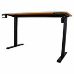 Elektriski regulējams rakstāmgalds ar atmiņas funkciju un vadības paneli, 120x60 cm, koka