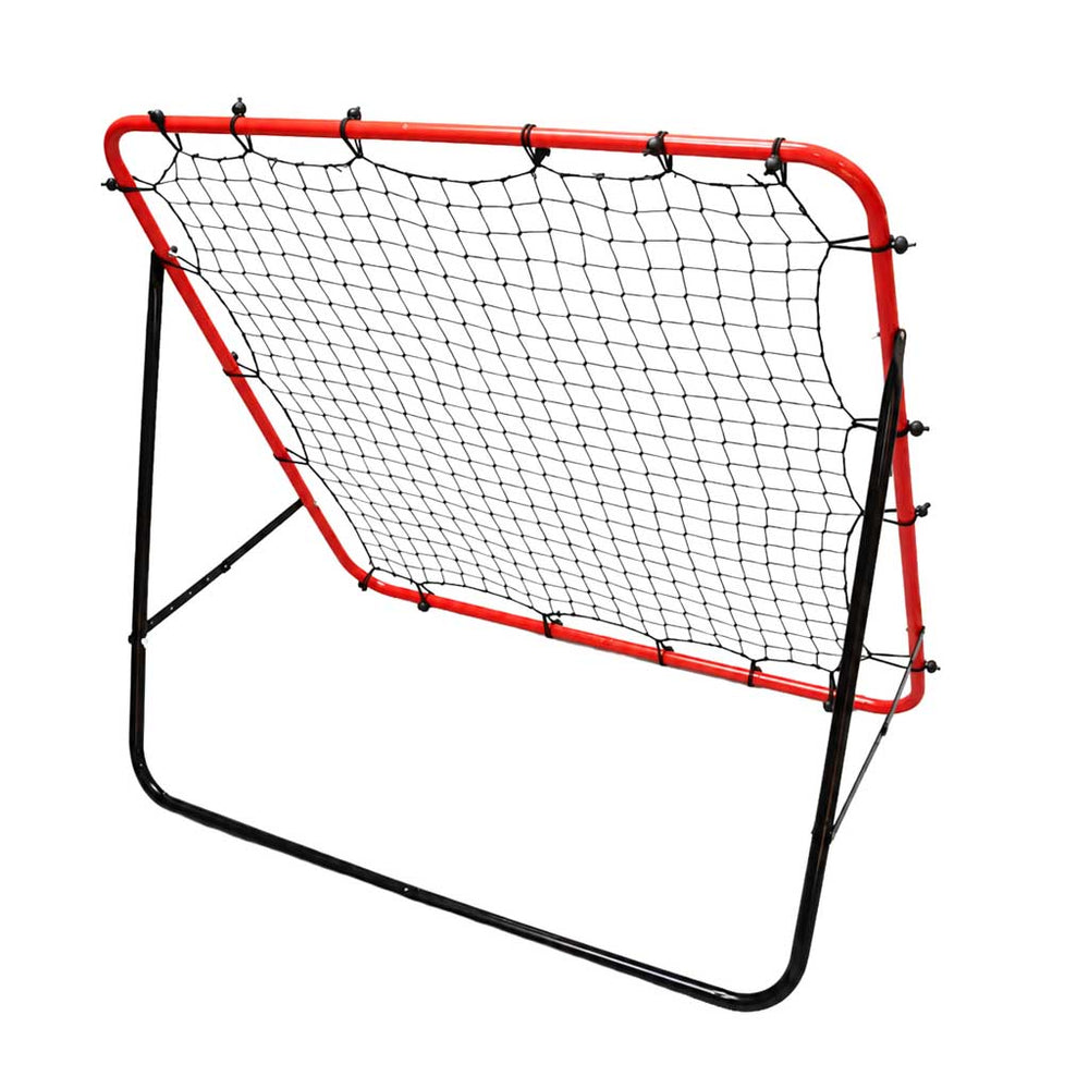 Futbola vārti bērniem ar atlēcienu treniņiem, 125x125 cm