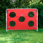 Bērnu futbola treniņu vārti 2in1 + precizitātes paklājs 215 x 153 x 76 cm
