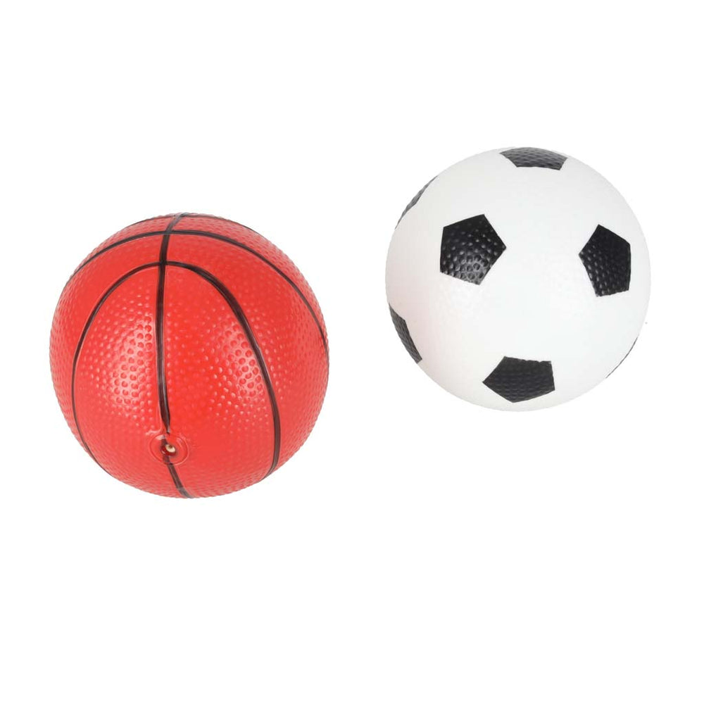 Futbola vārti futbola basketbola tablo basketbola spēle 2in1 2 bumbas sūknis