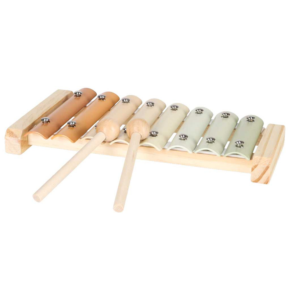 Koka cimbalas bērniem skolas vecumā – 8 toņu mūzikas instruments