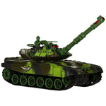 RC kara tanks 9993 2,4 GHz meža kamuflāža
