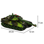 RC kara tanks 9993 2,4 GHz meža kamuflāža