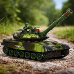 RC kara tanks 9993 2,4 GHz meža kamuflāža