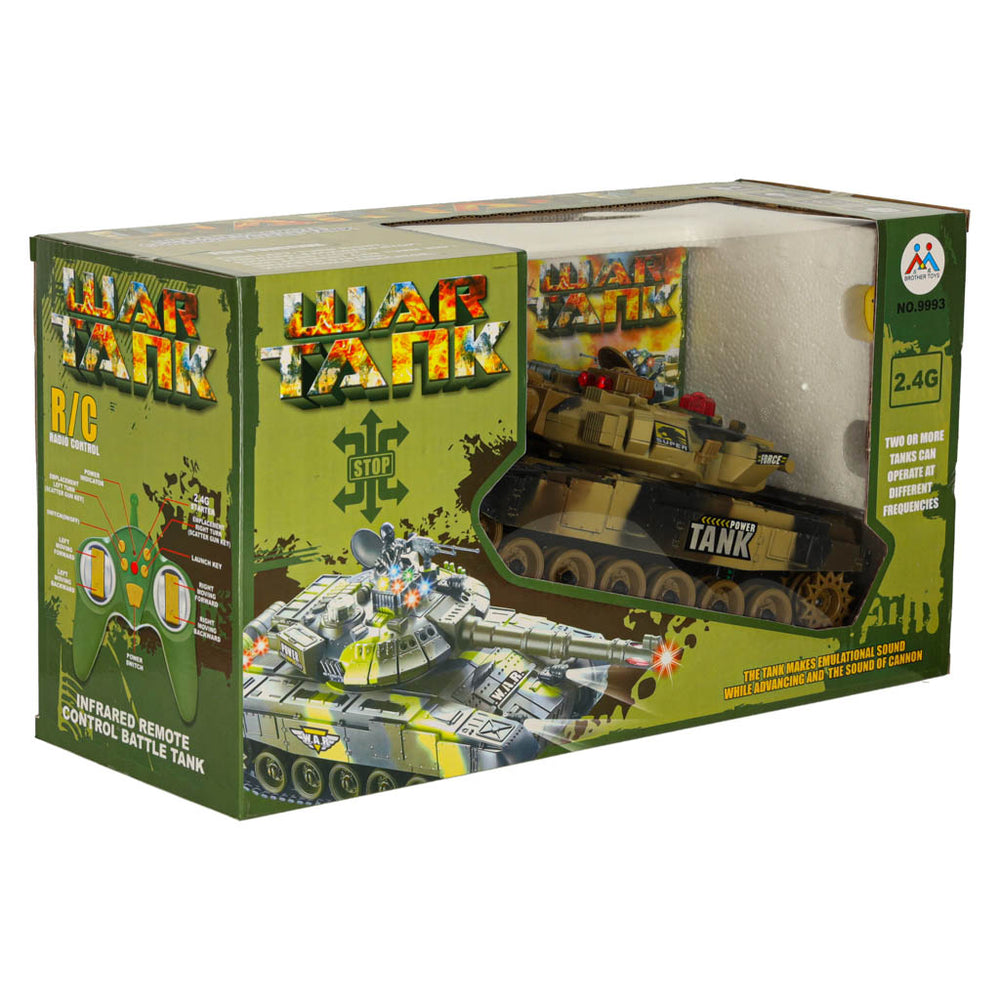 RC kara tvertne 9993 2,4 GHz tuksneša tvertne
