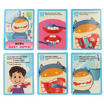 Zobārsta hippo zilā medicīniskā aptieciņa