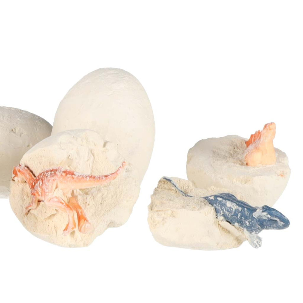 Dinozauri izrakumi dinozauru olu figūriņas arheoloģiskais komplekts ar 12 olām