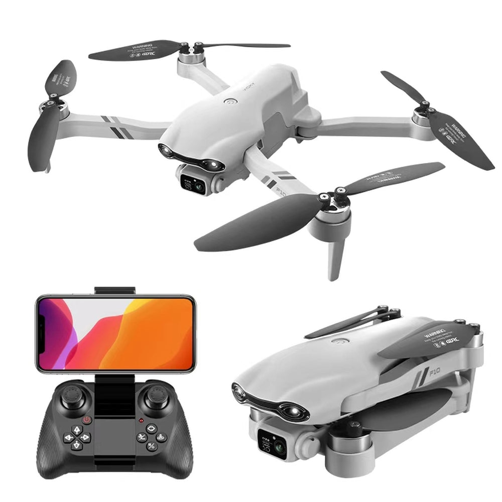 RC dronis 4DRC F10 ar FPV kameru, Wi-Fi un LED, 3,7 V
