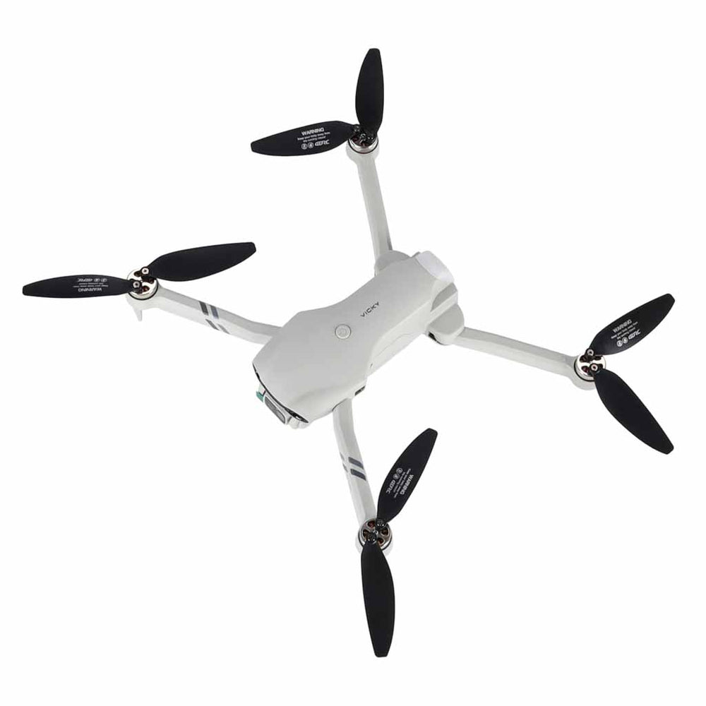 RC dronis 4DRC F10 ar FPV kameru, Wi-Fi un LED, 3,7 V