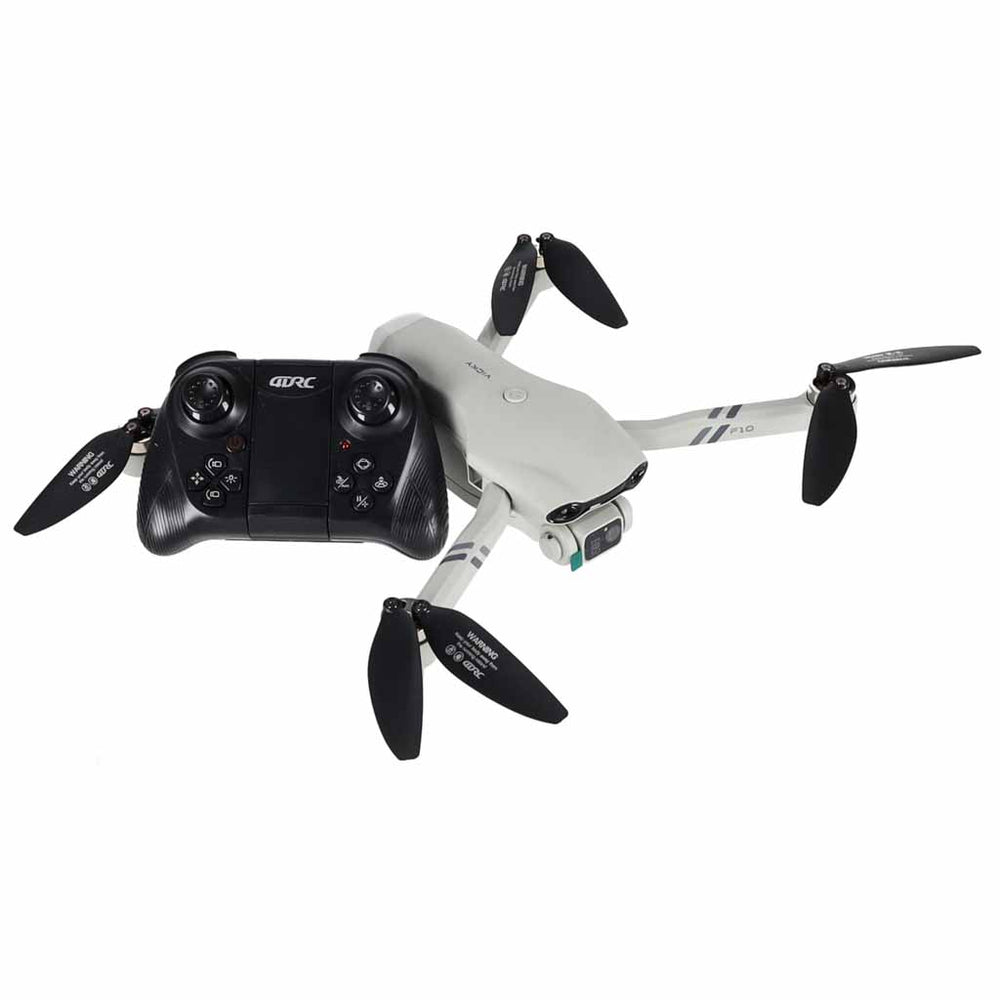 RC dronis 4DRC F10 ar FPV kameru, Wi-Fi un LED, 3,7 V